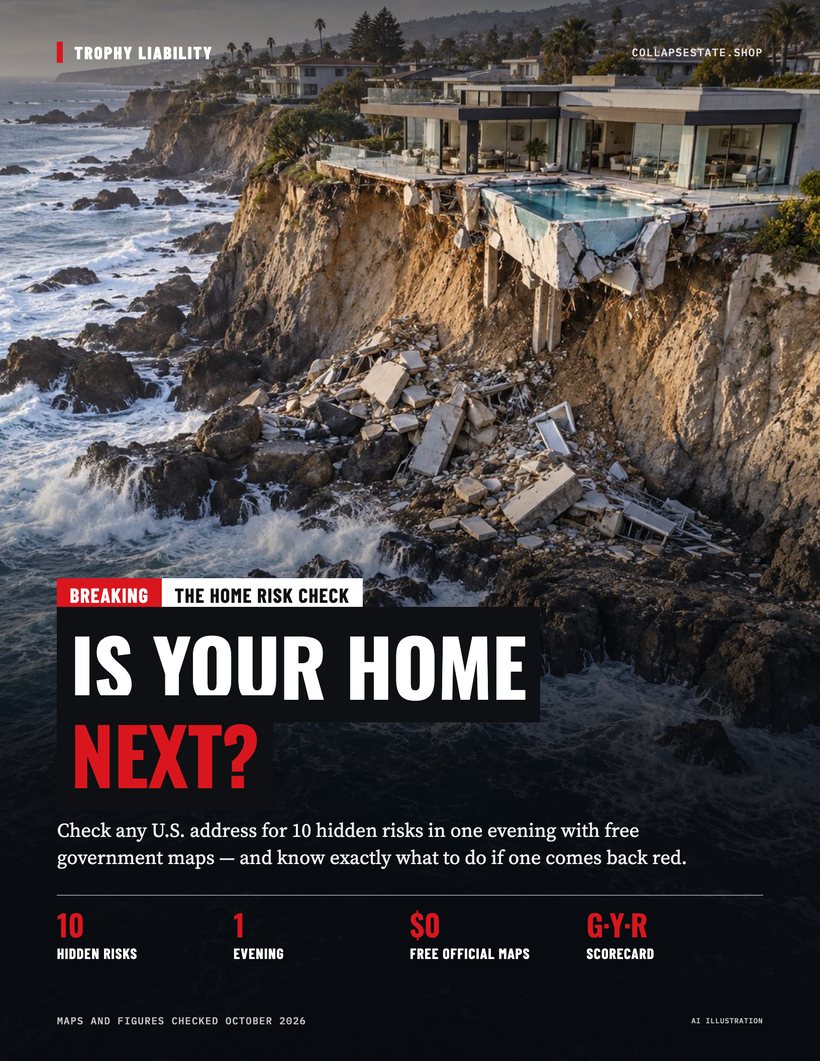 Cover of Is Your Home Next?, The Home Risk Check